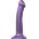 Strap On Me Фаллоимитатор с присоской Metallic Shine M (18 см), фиолетовый