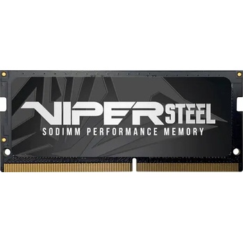 Patriot Viper Steel 32GB 3200MHz SO-DIMM DDR4 CL18 XMP NON-ECC Unbuffered 1.2V PVS432G320C8S