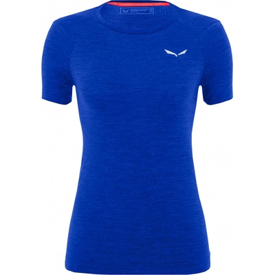 Salewa Дамско мериносово термобельо Salewa Women's Zebru Fresh AMR T-Shirt Merino base layer - Electric - размер 40 (EU) (115-1581-0315)