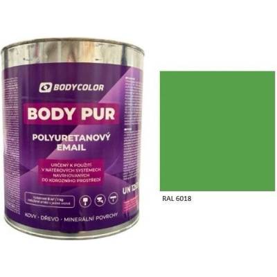 Body Color Polyuretánová farba 4:1 matná 4,5 l žltozelená