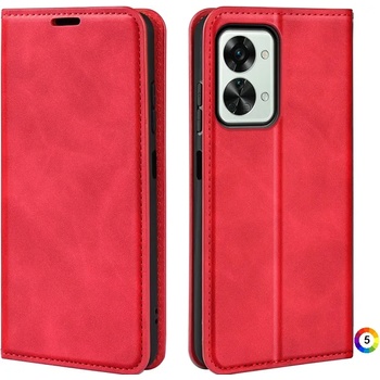 Image 1 of OnePlus Nord 2T 5G Retro-skin Magnetic Кожен Калъф и Протектор