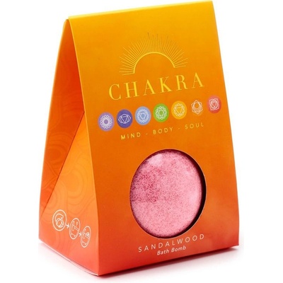 Chakra Kúpeľová bomba v darčekovom balení Čakra sandalové drevo 150 g