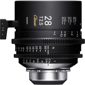 SIGMA CINE 28 mm T2.5 FF CLASSIC F/AP2 (METRIC) iTechnology Arri PL
