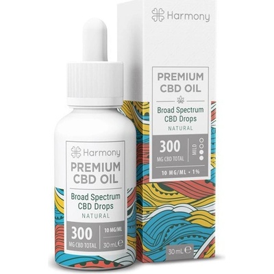 Harmony CBD olej 1% 300 mg 30 ml