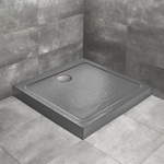 Radaway Doros C Compact Stone квадратно душ корито 100x100 см антрацит акрил (SDRC1010-05-64S)