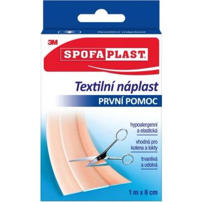3M Spofaplast 164 Textilná elastická náplasť, 1 m x 8 cm 7100296081