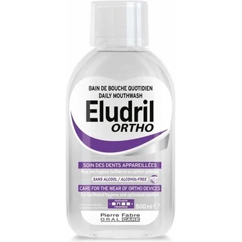 Eludril Ortho Ежедневна ортодонтска вода за уста, 500 ml