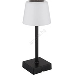 GLOBO 28061S - LED настолна лампа XAYDEN LED/2W/5V 800 mAh, черна, с док (GL8632)