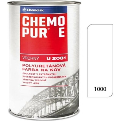 Chemolak U2081 Chemopur E 1000 RAL9003 bílá 0,8L