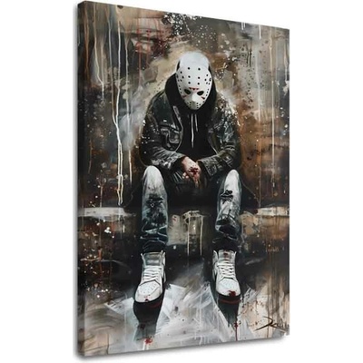 Obraz The Silent Killer | dokončené rukou umelca - 100x150 cm