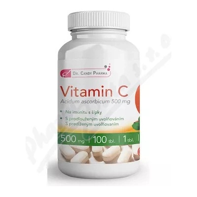 Dr.Candy Pharma Vitamin C Premium 500 mg x 100 kapsúl