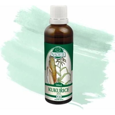 Naděje tinktúra z púčikov kukurica siata P26 50 ml