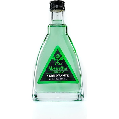 Metelka Verdoyante Absinthe 60% 0,2 l (holá láhev)