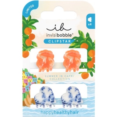 Invisibobble Clipstar Mediterranean Minis 4 ks