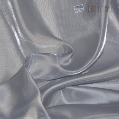 Organza šedá 72