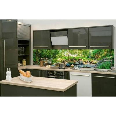 DIMEX KI-350-134 Samolepiace tapety za kuchynskú linku botanická záhrada rozmer 350 cm x 60 cm