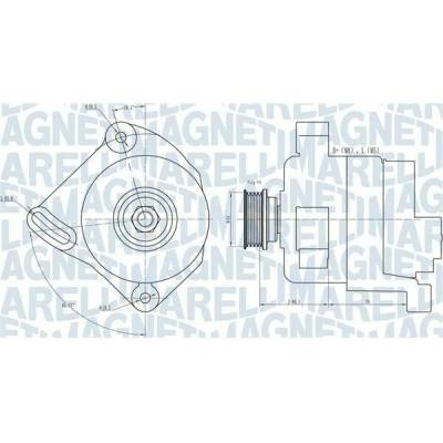 generátor MAGNETI MARELLI 063731886010
