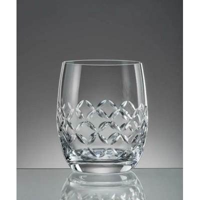 Crystalex Sklenice na nealko whisky a rum Club Cross leštěný 2 x 300 ml