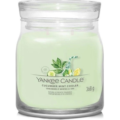 Yankee Candle Signature Cucumber Mint Cooler 368 g – Zboží Dáma