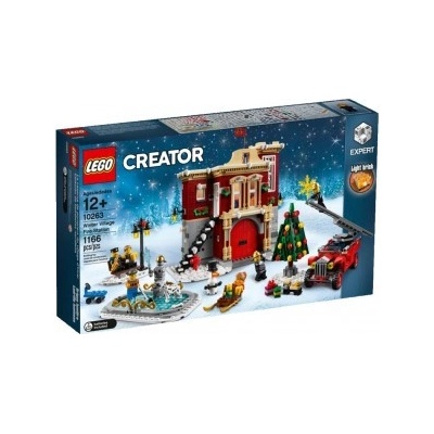 LEGO® Creator Expert 10263 Hasičská stanica v zimnej dedine