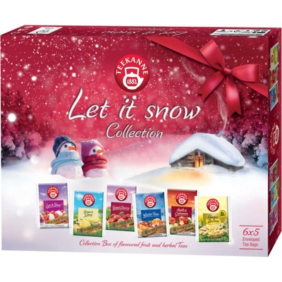 TEEKANNE Let it snow čajová kolekce 6 x 5 sáčků