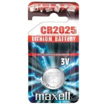 Image 1 of Maxell Бутонна батерия литиева maxell cr2025 3 v (ml-bl-cr2025)