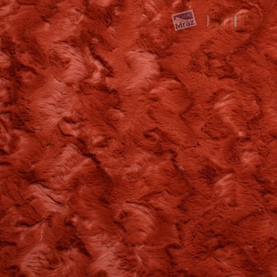 Umelá kožušina oranžová