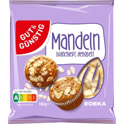 G&G Mandle nakrájená blanžírovaná 100 g