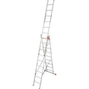 KRAUSE Алуминиева стълба трираменна Krause Tribilo 3x9 (06129673)
