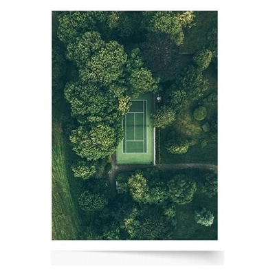 Plagát Sport: Tennis court 70x100 - 95904