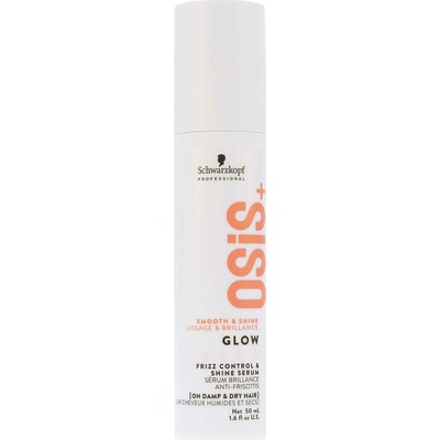 Schwarzkopf Osis+ Glow Frizz Control & Shine Serum uhladenie vlasov 50 ml