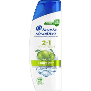 Head & Shoulders 2v1 šampón proti padaniu vlasov s jablkom 330ml