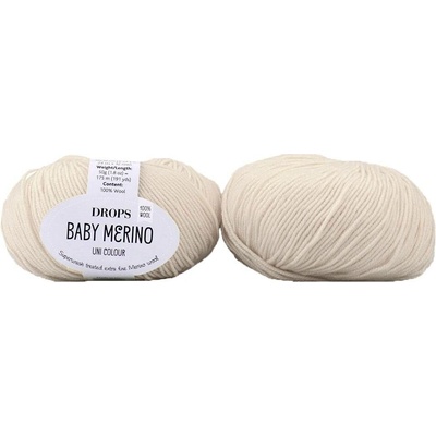 Drops Baby Merino 59 krémová