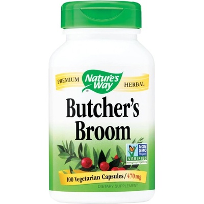 Nature's Way Butcher`s Broom 470 mg [100 капсули]