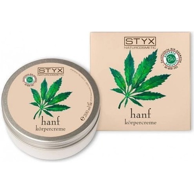 Styx Naturcosmetic Regenerační konopný krém pro namáhanou pokožku (Body Cream With Cannabis) (Objem 200 ml)