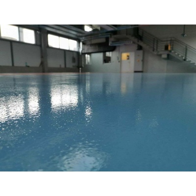 Epoxidová litá stěrka RAL 5024 Pastelová modrá 25KG set