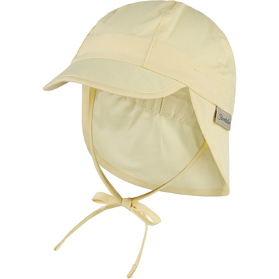 Sterntaler Детска шапка с козирка Sterntaler Kids' Peaked Cap with Neck Flap Basic Cap - Vanille - размер 49 cm (904-3660-0916)