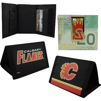 JF Sports Canada peněženka Clip Combo Calgary Flames