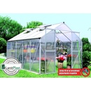Záhradné skleníky Lanit Plast Plugin 8x12 strieborný