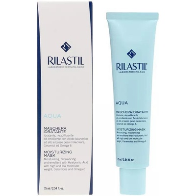 Rilastil Aqua hydratačná maska s kyselinou hyalurónovou 75 ml