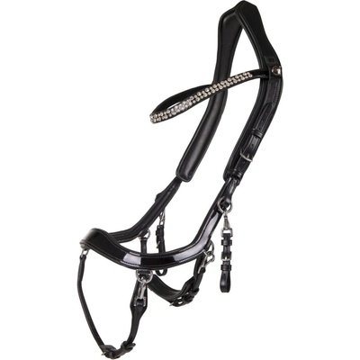 PRESTEQ Anatomická uzdečka FaySport Shine černá