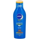 Přípravky na opalování Nivea Sun Protect & Moisture hydratační mléko na opalování SPF50+ 200 ml