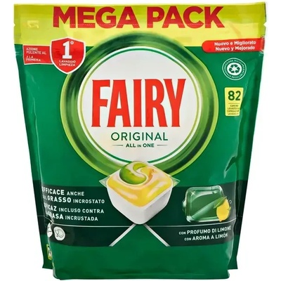 Fairy Original All in One 82 бр таблетки за съдомиялна