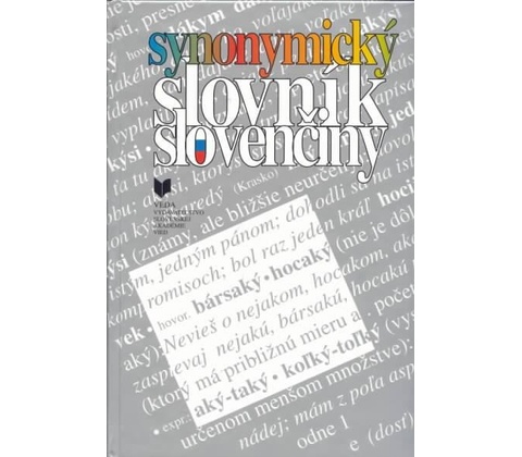 Synonymický slovník slovenčiny