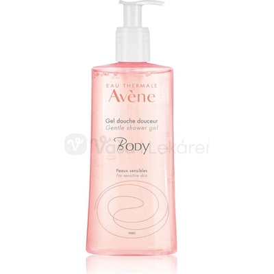 Avene Body jemný sprchový gél 500 ml