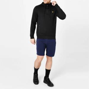 Lyle and Scott Поларени къси панталони Lyle and Scott Fleece Shorts - Navy Z99