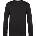 B&C Collection B&C INSPIRE CREW NECK / Мъжки суитшърт - черен S (01U31Bu3301)