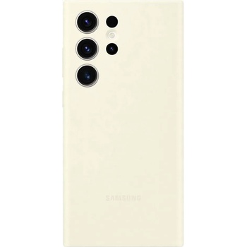 Samsung Silicone Cover Case EF-PS918TU- оригинален силиконов кейс за Samsung Galaxy S23 Ultra (бял)