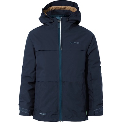 Детско 3-в-1 яке Vaude Kid's Snow Cup 3in1 Jacket III 3-in-1 jacket - Dark Sea - размер 104 (EU) (703-5138-0213)