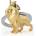 Metalmorphose Ключодържател Metalmorphose, Lion with Crown (MTM275-01)